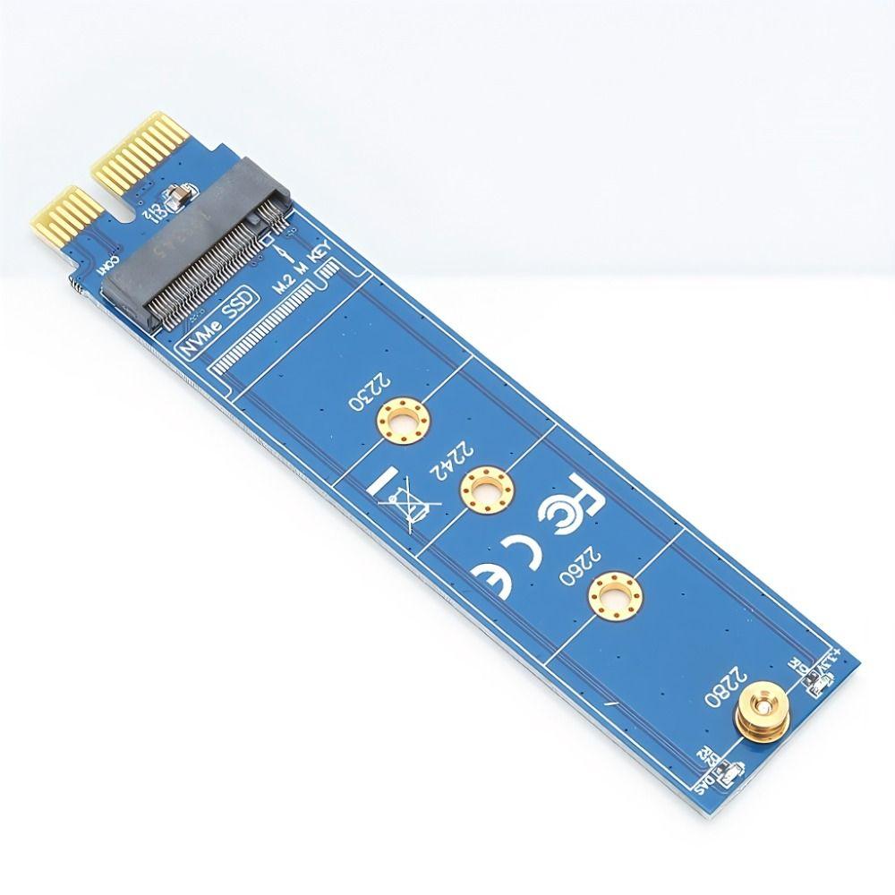 Blue PCI E To NGFF M.2 Hard Disk Adapter High Speed NVME PCIe Adapter Card PC Upgrade
