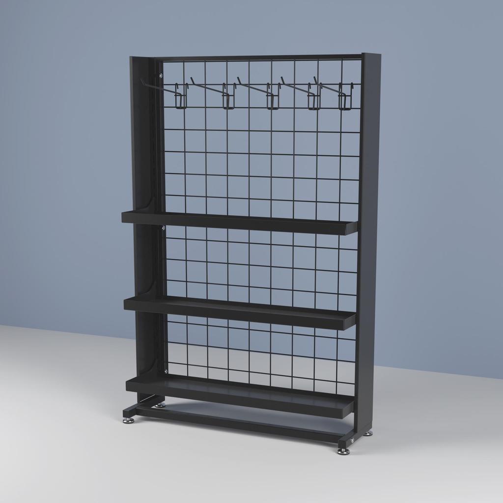 Compact Chewing Gum Display Rack for Checkout Counters