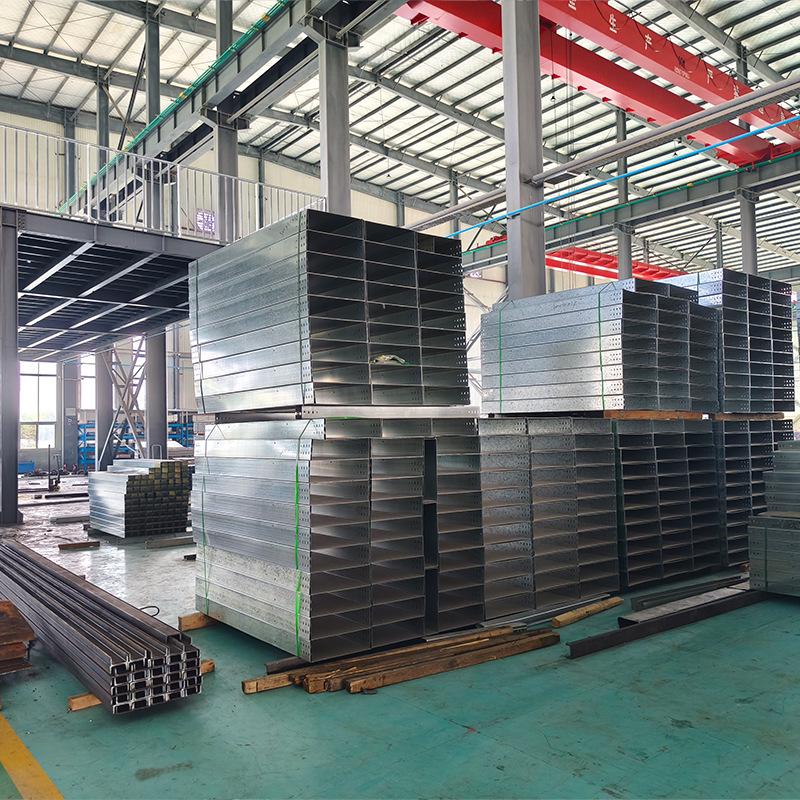 Fire-Resistant Hot-Dip Galvanized Aluminum Alloy Cable Tray (Trough & Ladder Type)