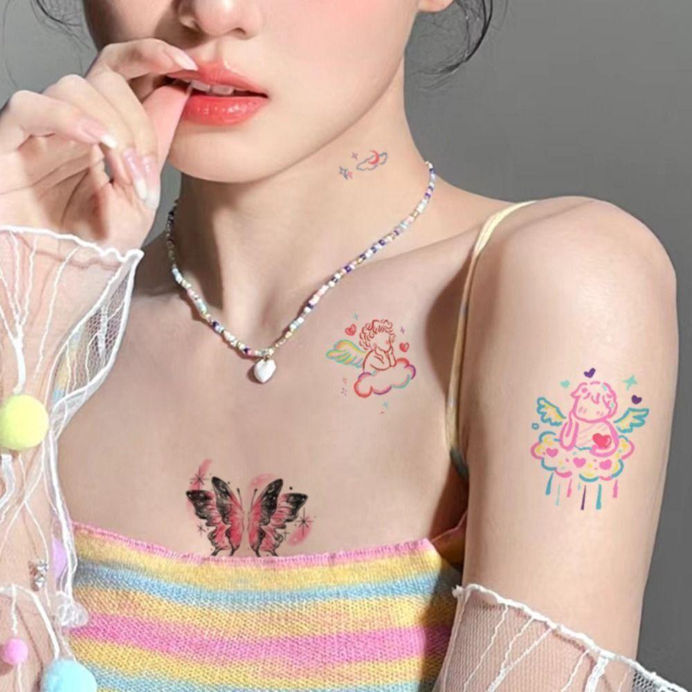 Hollowed DIY Body Art Paint Stencils Hand Painting Tattoos Makeup Tools  Painting
