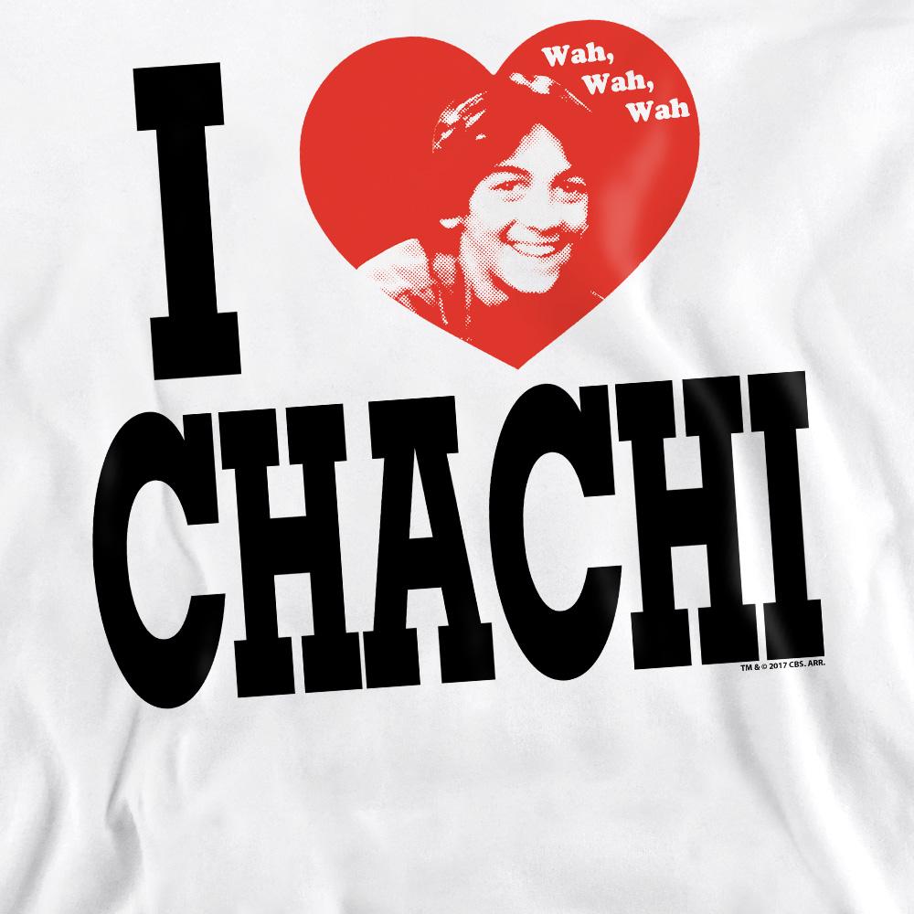 Happy Days Unisex Adult I Heart Chachi Sweatshirt
