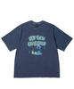 GAKKAI UNIONS My Day Pigment Short Sleeve T-Shirt Dive Blue