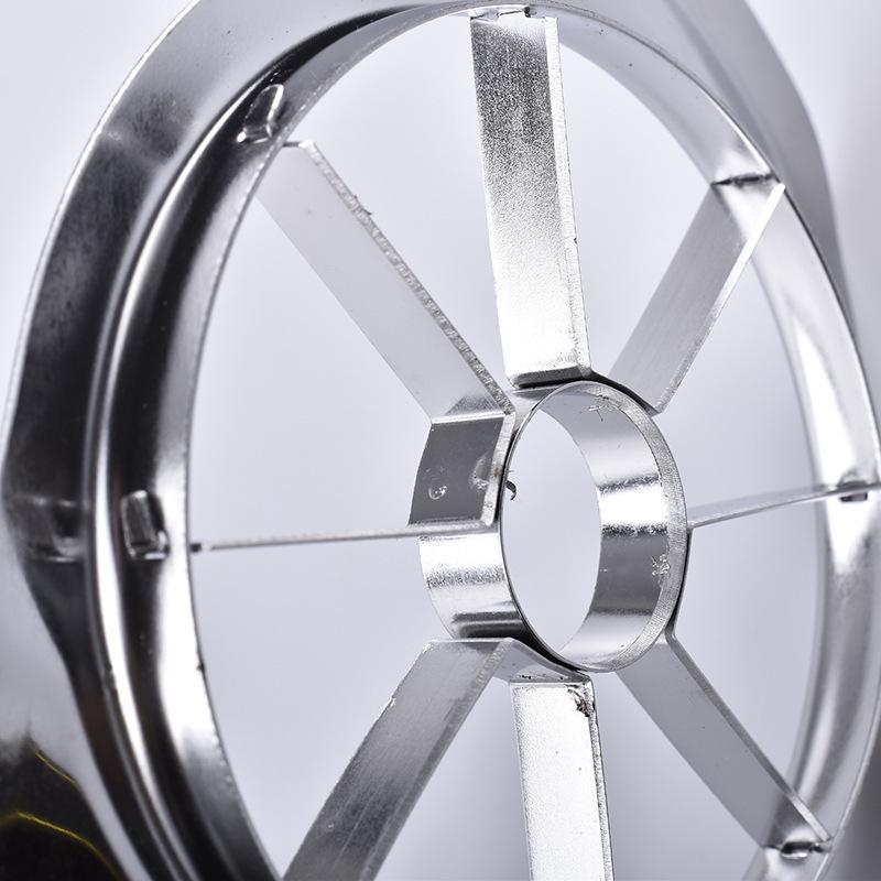 Apfelschneider und Kernentferner aus Edelstahl - Multifunktionaler Obstschneider und Separator