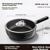 Royalstar Titanium Non-Coated Non-Stick Frying Pan 28cm with Lid for Steak, Induction Cooker, Gas Stove, Deep Skillet