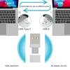 2 In 1 Mouse Jiggler Undetectable Automatic Mover USB Type C Undetectable Automatic Shaker Driver-Free for Computer Keep Awake
