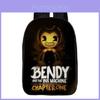 Bendy And The Ink Machine Kids Backpack With Breathable Oxford Fabric For School Use