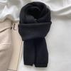 Korean Style Soft Knit Women's Winter Scarf - Versatile, Warm & Stylish