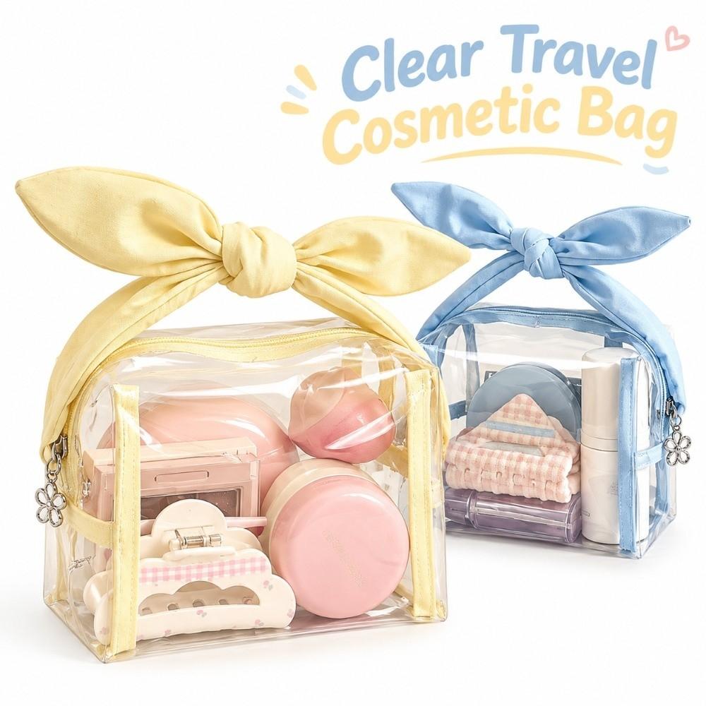 Transparent Cosmetic Bag Portable Wash Bag New Makeup Bag Bathroom