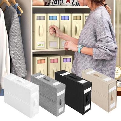 Large Capacity Foldable Oxford Zippered Visual Window Storage Box For Sheets, Duvet Covers And Pillows