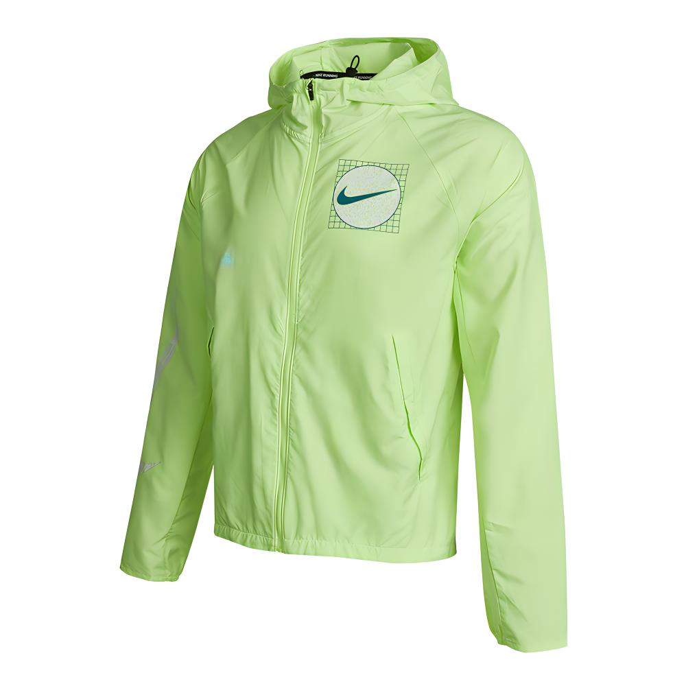 Nike Essential Jacket With Logo Hooded Raglan Long Sleeve Men Jackets Teal DA0191-358