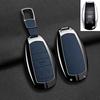 Metal+Leather Car Key Cover Shell Fob For Bentley Bentayga - 2Ahmv-Yk1 Car Key Case Cover For Bentley Keyring Accessorie
