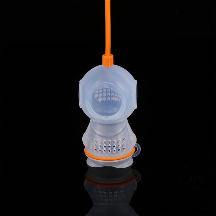 Creative Diver Shape Tea Strainer Filter Silicone Teabags