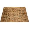 Christmas Tree Stand Cover, Rustic, Woven Pattern, Water Hyacinth, Metal Reinforcement
