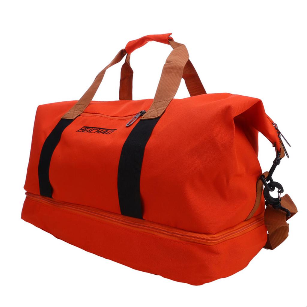 Large Capacity Travel Handbag Oxford Luggage Crossbody Storage Men Women Fashion Toiletry Organizer Dry Wet Separation Traveling Bag