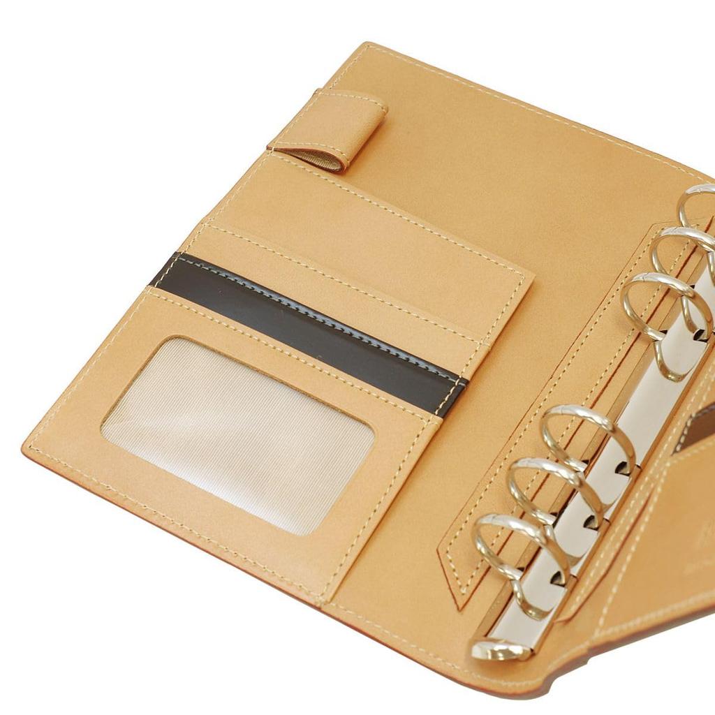 BRIT HOUSE System Notebook Cordovan Black CO-1025-BK