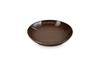 Le Creuset Deep Mesh Round Dish, 22cm, Sepia, Heat and Cold Resistant, Microwave and Oven Safe [Official Japanese Product]