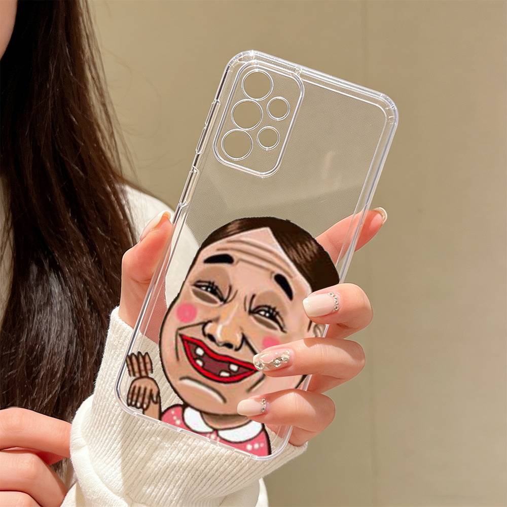 

Silly Cartoons Phone Case Transparent Silicone Soft For Samsung S25,S24,S21,S22,S23,S30,Ultra,S20,Plus,Fe Samsung S21plus
