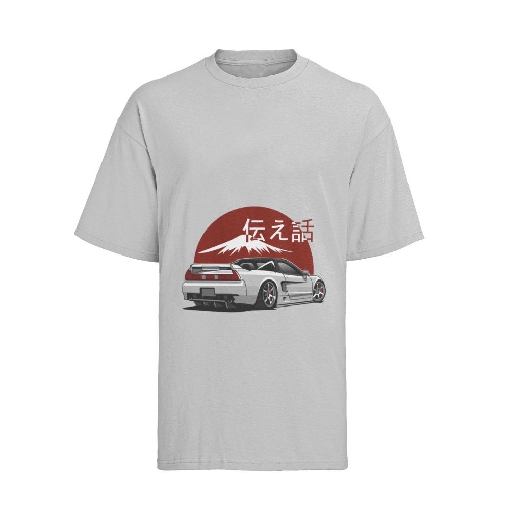 Honda Mens and Womens Tshirt Summer Cotton Tee Honda NSX Fuji JDM Classic Shortsleeved Spring Autumn Motorcycle Cycling Top S