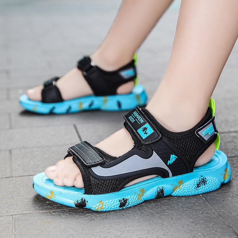 Children's Shoes Casual Shoes Trend Shoes  Children's Trend All-Match Casual Fashion Rotating Button Shoes Children's Outdoor Sandals