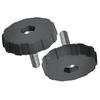 Air Filter Cover Knob Pair Compatible with Various For Brushcutters Perfect Fit for Models Like the 124R Series