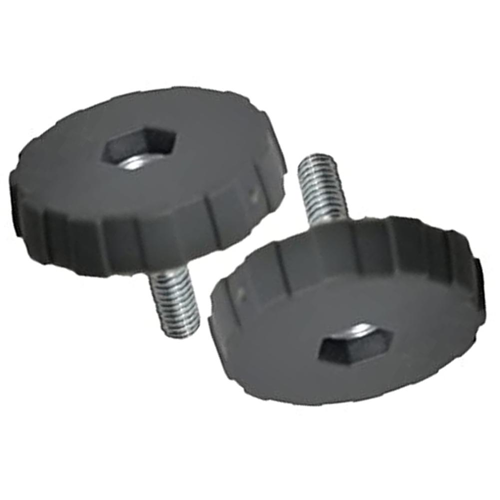 Air Filter Cover Knob Pair Compatible with Various For Brushcutters Perfect Fit for Models Like the 124R Series