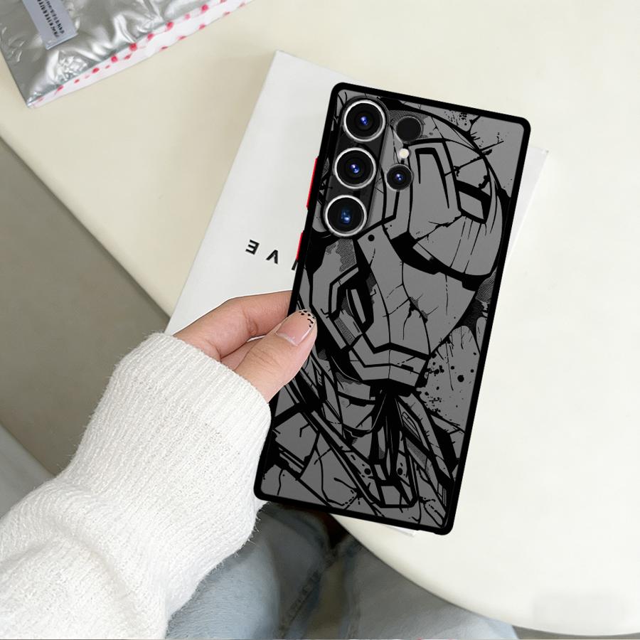 Case for Samsung Galaxy S26 S20 S24 Plus S22 S21 Note 20 10+ S23 FE S25 Ultra Funda Phone Cover Marvel Deadpool Ironman