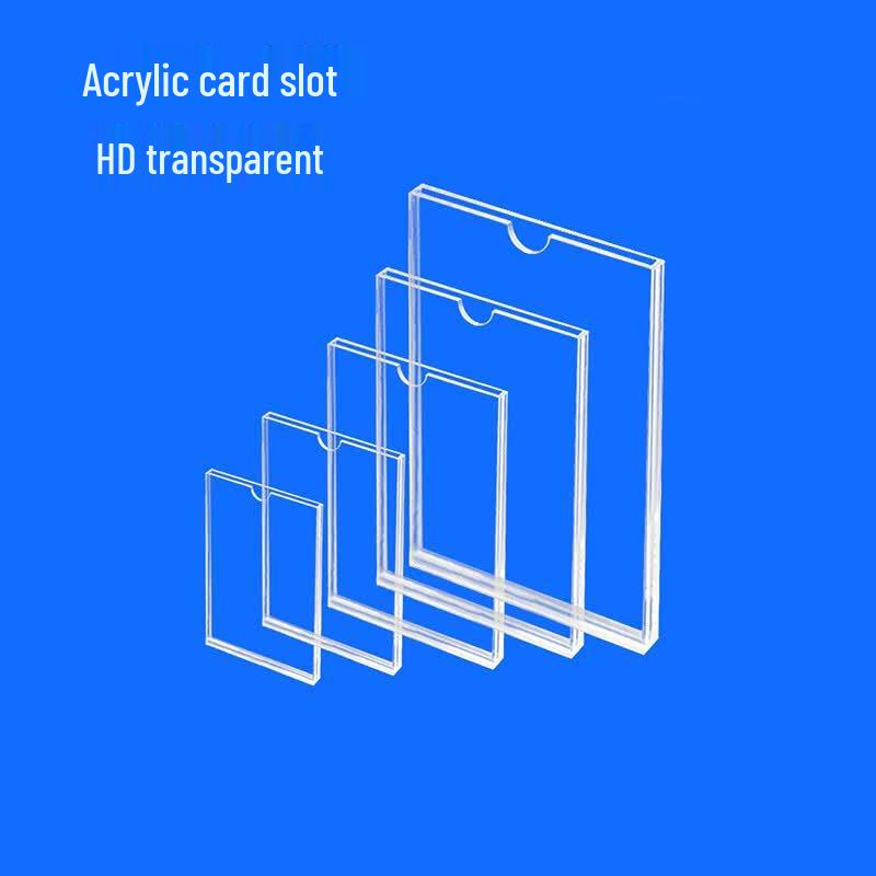 A3 Double-Layer Vertical Acrylic Display Stand