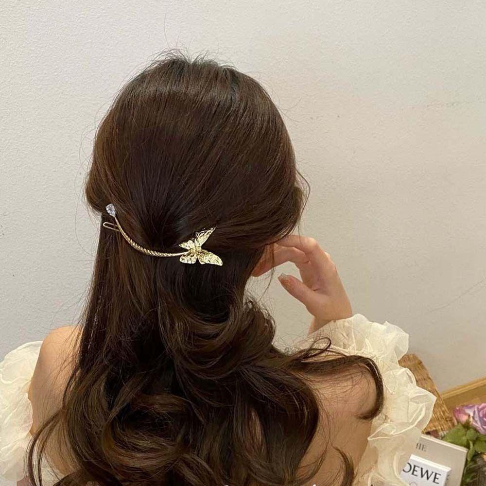 

Metal Hairpin Hairpin Smile Hairpin Arc Hair Clip Women Hair Accessories Korean Style Barrette