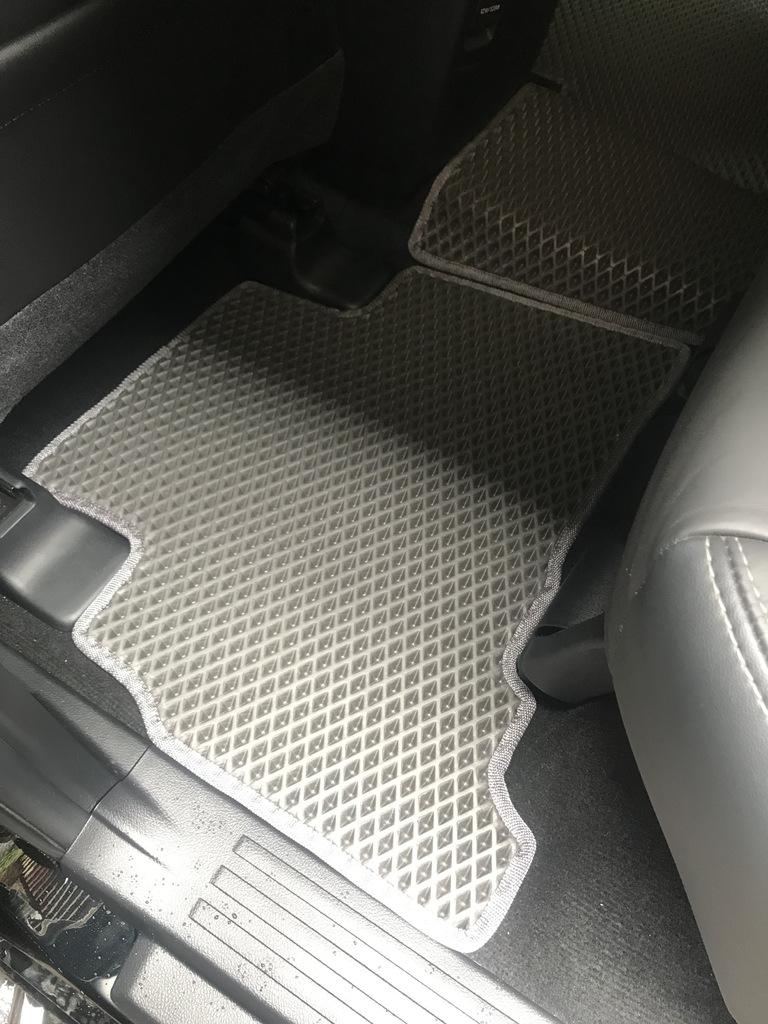 Коврики EVA (черные) 7 местный, 2009-2013 для Toyota Land Cruiser Prado 150