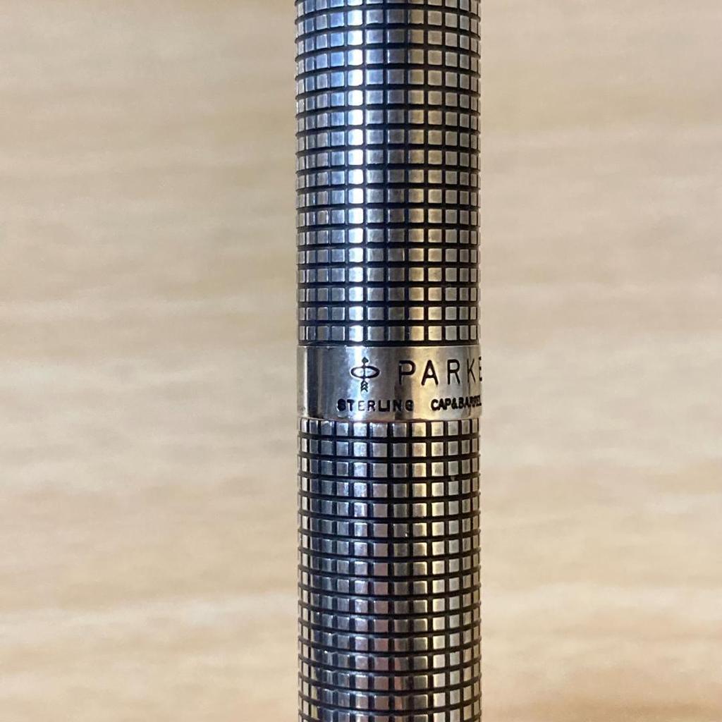 Used PARKER STERLING Fountain Pen 14K XF Nib Parker