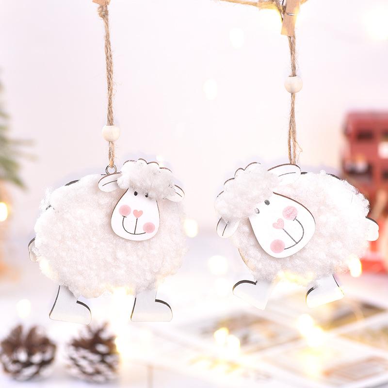New Styles, Easter Gifts, Decorative Items, Lamb Shapes, Wooden Pendants, Creative Wool Felt, Cute Lamb Pendants