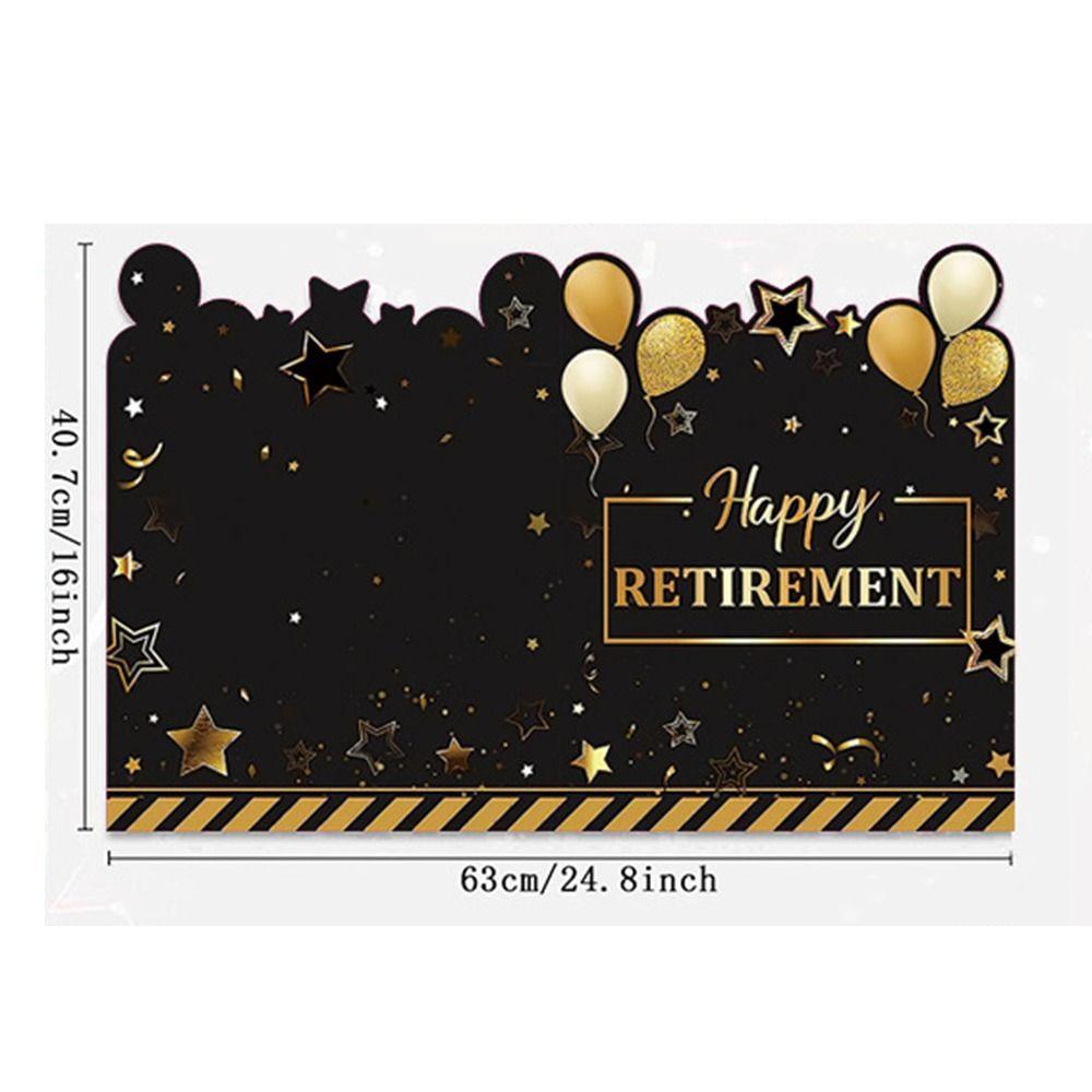 Versatile Extra Large Greeting Card Creative Giant Guest Book Jumbo Retirement Card  Retirement