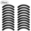 10/20/50 ks Náhradní podložky na kulmy řas Dámské gumové kulmy na řasy Náhradní podložky Krása řasy Make-up Kulmy Styling Nástroj
