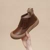 Spring Autumn Genuine Leather Shoes Women Ankle Boots Tassel Design Soft Brand Ladies Fashion Boots Plus Size 41