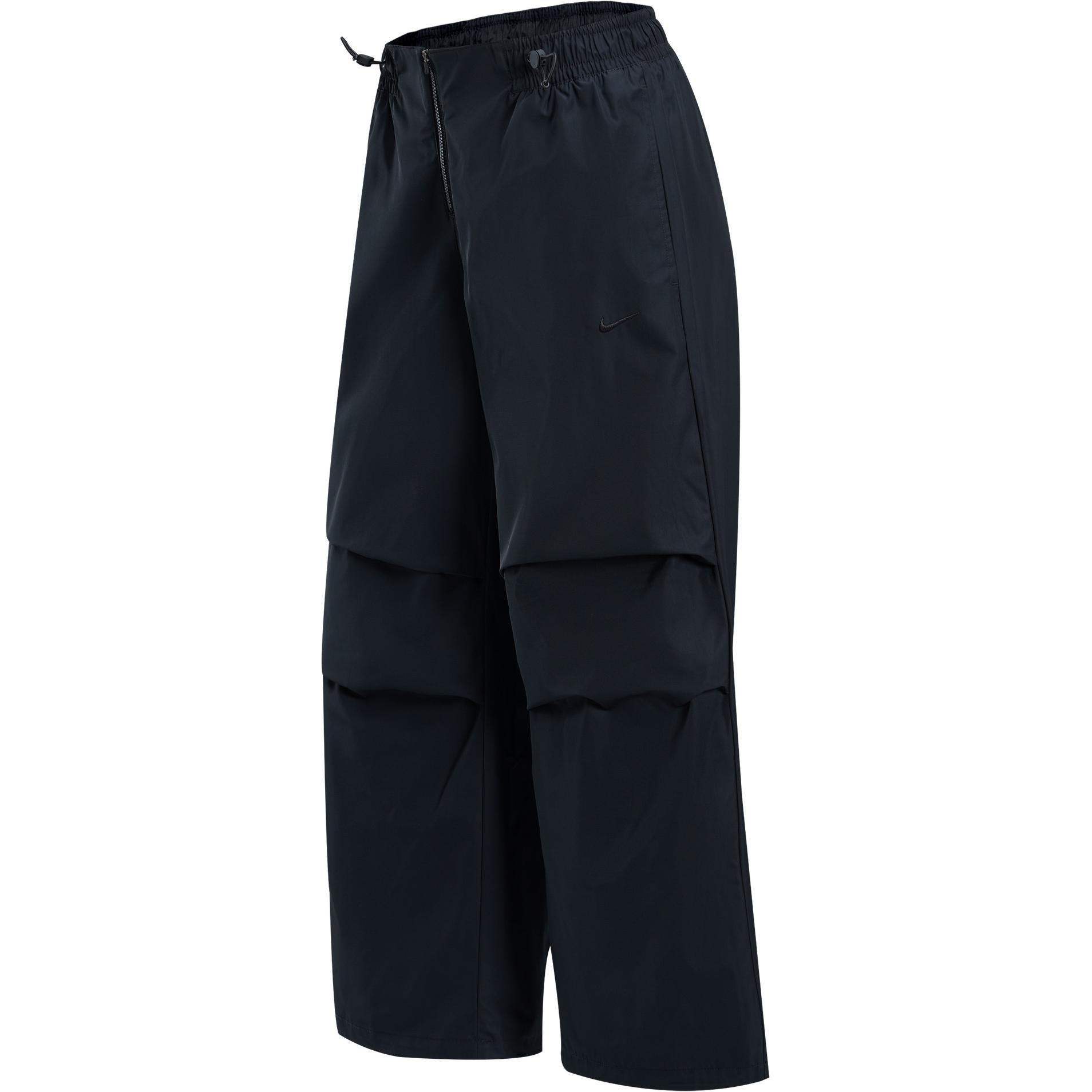 Nike Sportswear Repel Loose Waterproof Woven Wide-Leg Casual Pants Women Pants Black FV7825-010 M