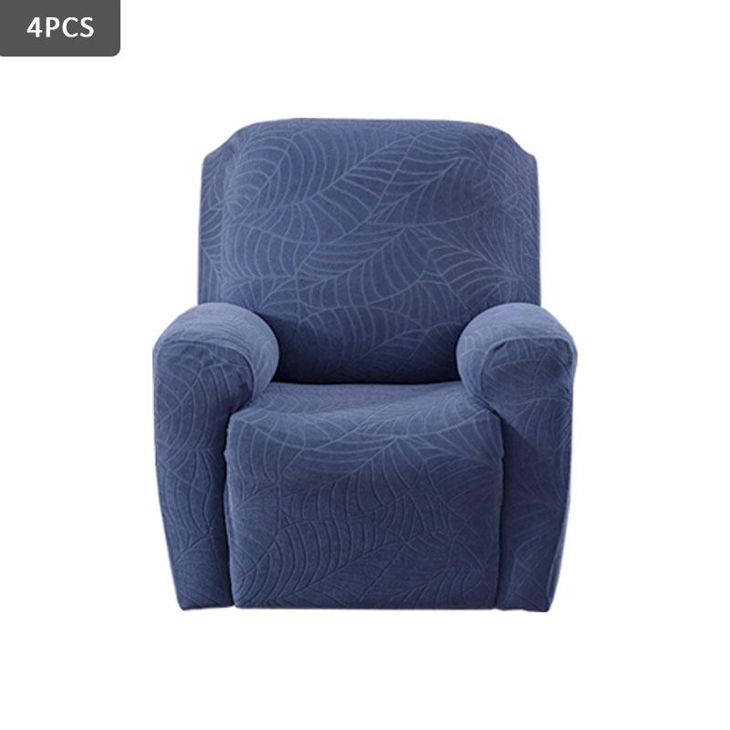 

4/6/8pcs/set Leaf Jacquard Lounge Chair Sofa Cover Washable Non-Slip Sofa Protector Pet-Friendly Fits 1/2/3Seater Sofas Recliner