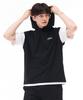 CHASECULT Men'S Layered Short Sleeve Hoodie - Black