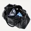 1pc Men's Travel Business Casual Pu Leather Bag, Large Capacity Shoulder Handbag