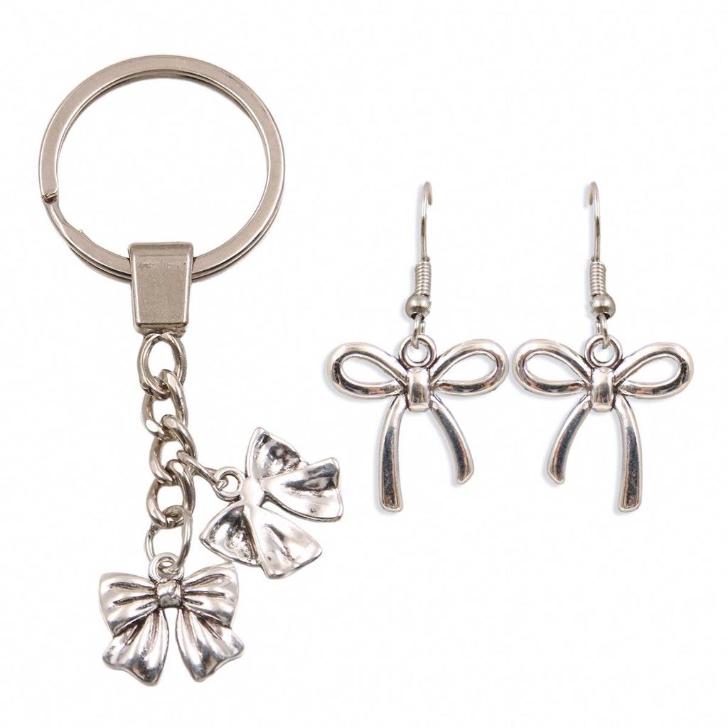 23 Styles Bowknot DIY Alloy Hollow Pendant Charm for Handmade Necklace & Bracelet