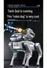 Smart AI Robot Dog Toy - Programmable Mechanical Pet with Remote Control for Children's Day Gift.