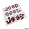 New16.5cm Car Side Body Trunk Sticker Badge for JEEP Logo Wrangler Grand Cherokee Compass Renegade Patriot Rubicon Liberty JK XJ