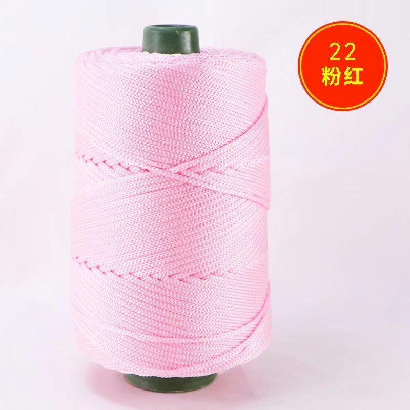 1Pcs 200g Light Body Silk, Hemp Thread, Ice Silk Thread, Bucket Packaging, Hand Woven, Knitted, Hollow Thread Hook Bag
