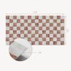 Aesthetic Vinyl Wall Covering with Print 120x60 Cm Marble Checkerboard Pattern