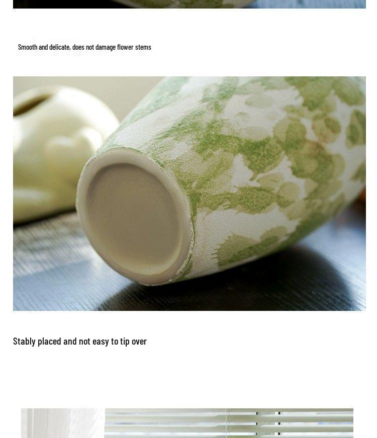 Wysokiej jakości chiński retro wazon ceramiczny: Ozdoba podłogowa do salonu do kompozycji kwiatowych