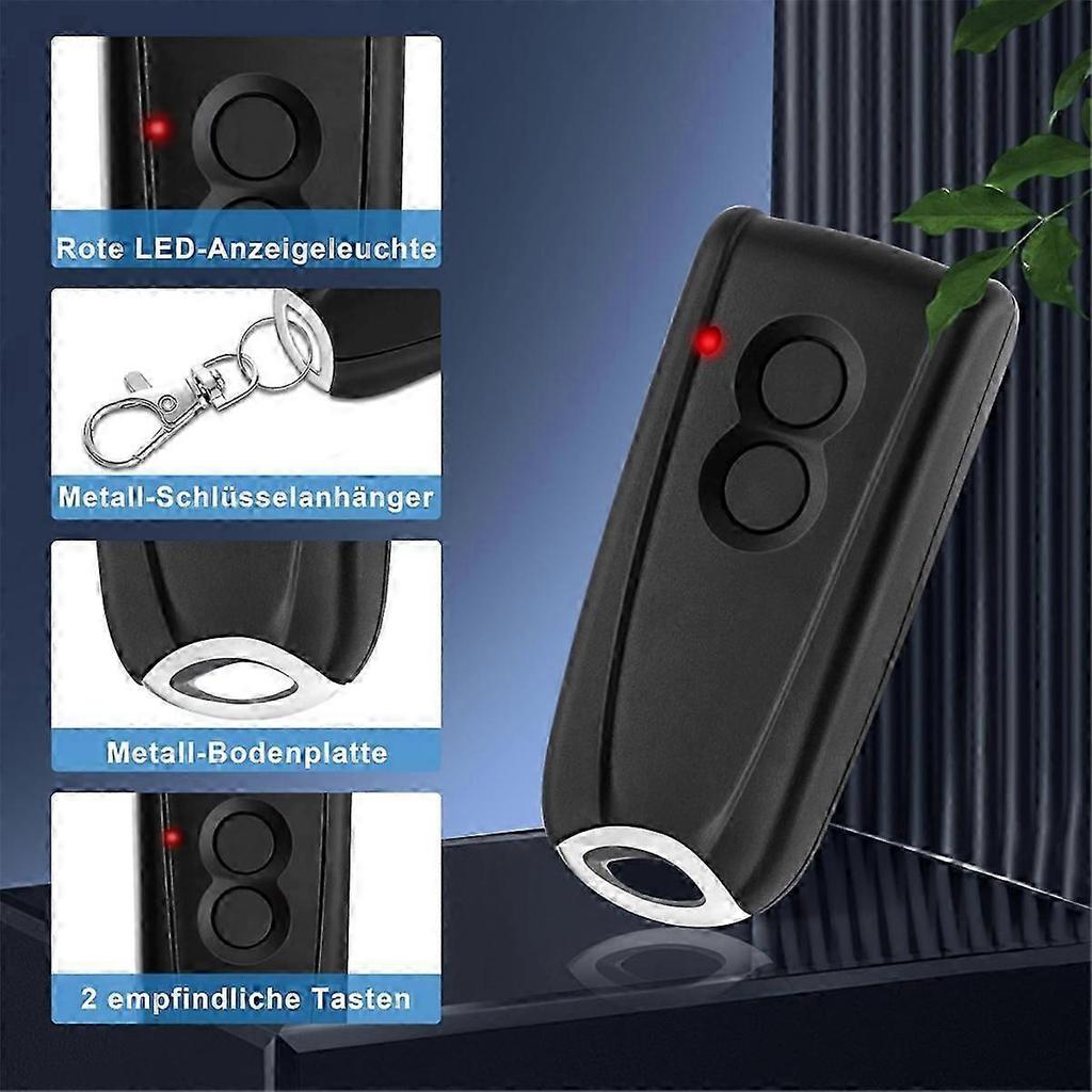 2pcs Garage Opener Remote Control for RSC2-433 RSE2-433,RSZ1-433,Gate Handheld Transmitter for Liftr