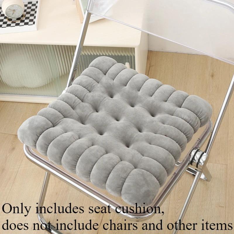 New Square biscuit cushion home living room tatami thick cushion homestay floor cushion office chair mat house decoration props 40x40cm