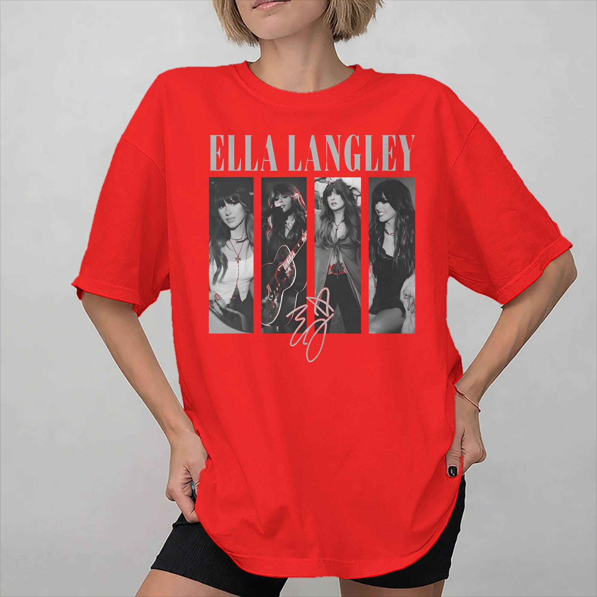 Ella Langley The Dandelion Tour 2026 Tee Shirt for Unisex Women Graphic Print T Shirts 100 Cotton Clothing S