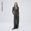 LANCY Yang 25 Series Cupro Blend Commuter Pants