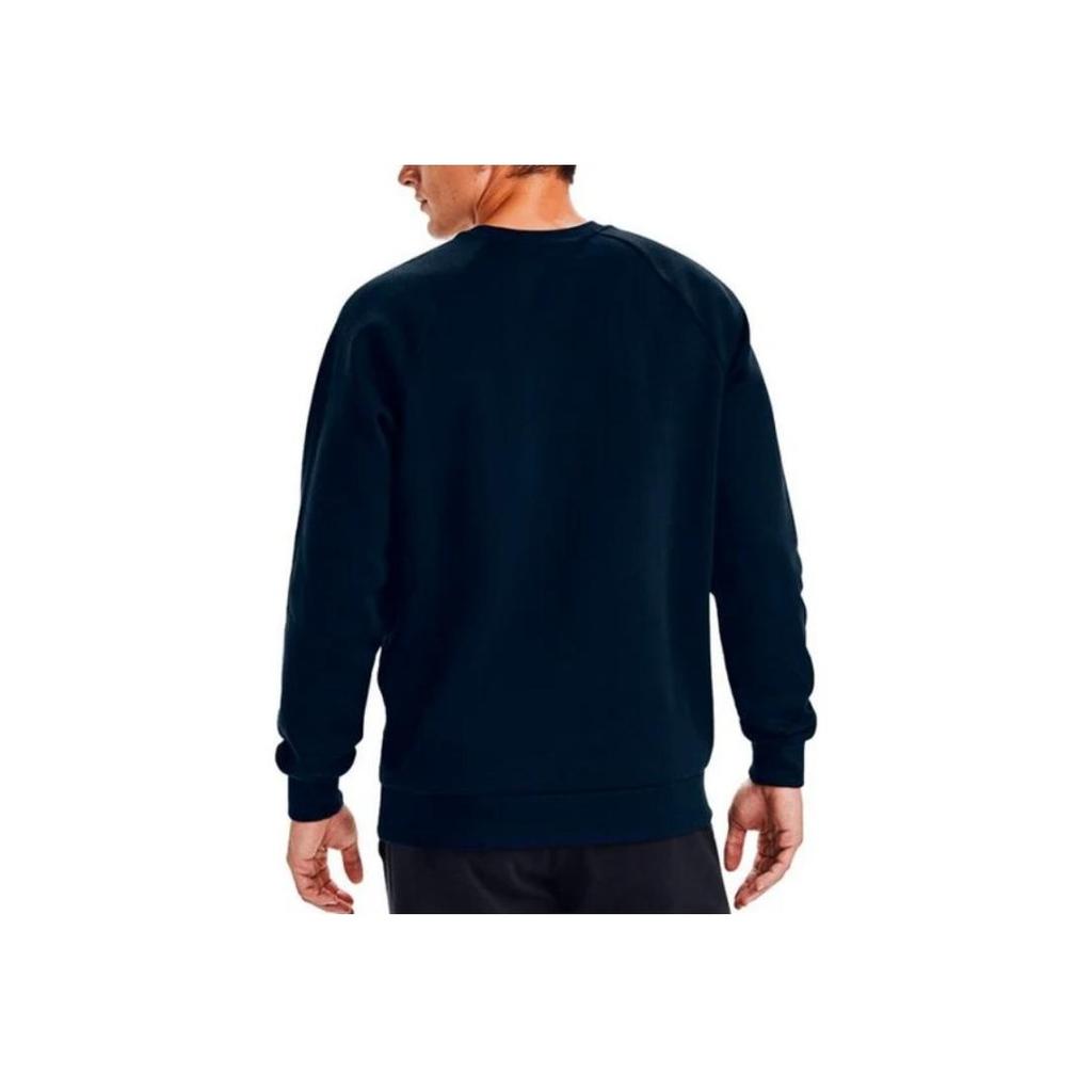 Under Armour Fleece-Lined Training Sports Hoodie Men Tops Navy-Blue 1357096-408