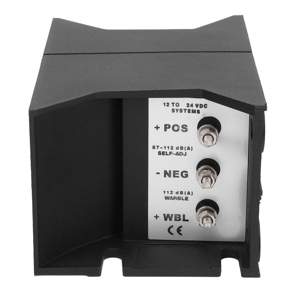 Car Reverse Horn 112dB Water Resistant 3 Adjustable Sound Buzzer Warning Alarm Back Up Horn for Truc